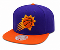 Mitchell & Ness Phoenix Suns Basic Core Purple/Orange Adjustable Snapback Hat for Men product image 1, provided for visual