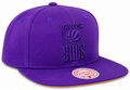 Phoenix Suns Mitchell & Ness Tonal Eclipse Snapback Hat- Purple product image 1, provided for visual reference and product