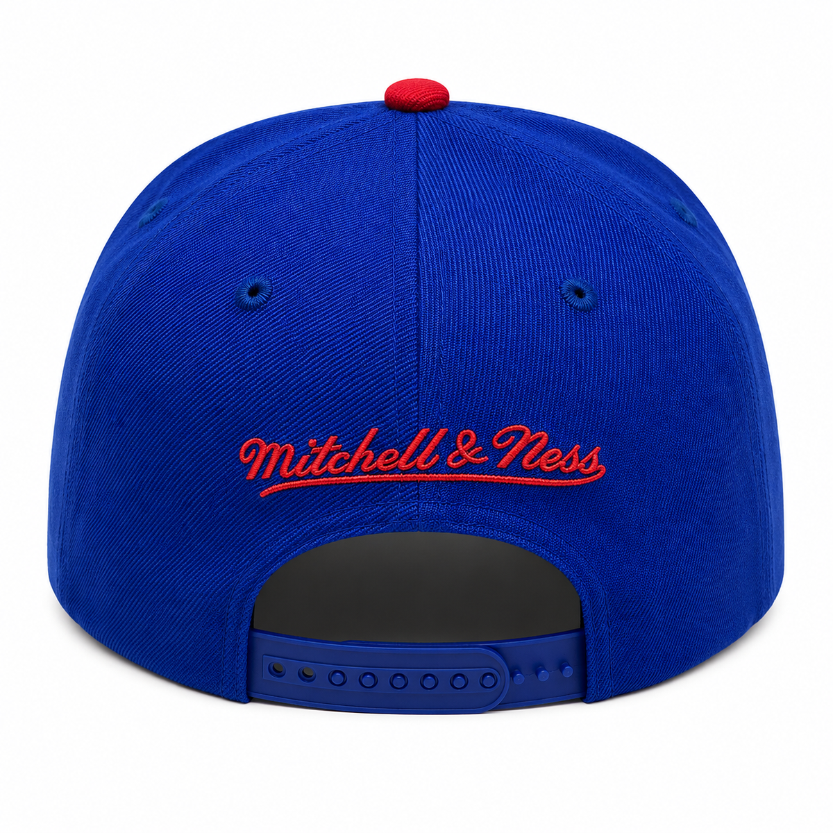 Mitchell & Ness Sacramento Kings Hardwood Classics Royal/Red Two-Tone 2.0 Snapback Hat for Men product image 4, provided for