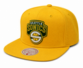 Seattle Supersonics NBA Core Basic Gold HWC Mitchell & Ness Snapback Hat for Men product image 1, provided for visual