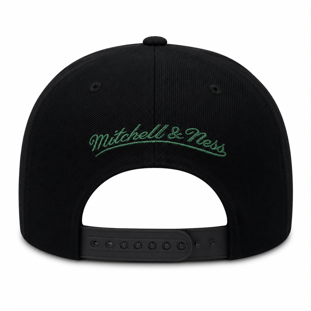 Seattle SuperSonics HWC Team Script 2.0 Mitchell & Ness Snapback Hat product image 6, provided for visual reference and