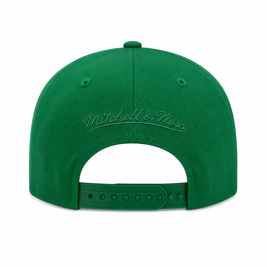Seattle SuperSonics Mitchell & Ness Tonal Eclipse Snapback Hat- Green product image 3, provided for visual reference and