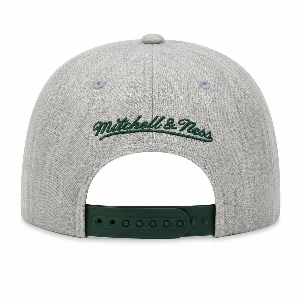 Seattle Sonics Team Gray Heathered HWC 2.0 Mitchell & Ness Snapback Hat product image 2, provided for visual reference and