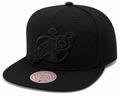 Seattle SuperSonics Mitchell & Ness Tonal Black Pink Moon Snapback Hat product image 1, provided for visual reference and