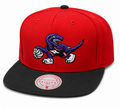 Toronto Raptors & Ness Red/Black Hardwood Classics Reload 2.0 Snapback Adjustable Hat for Men product image 1, provided for