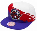 Toronto Raptors HWC NBA Paintbrush Mitchell & Ness Snapback Hat product image 1, provided for visual reference and product