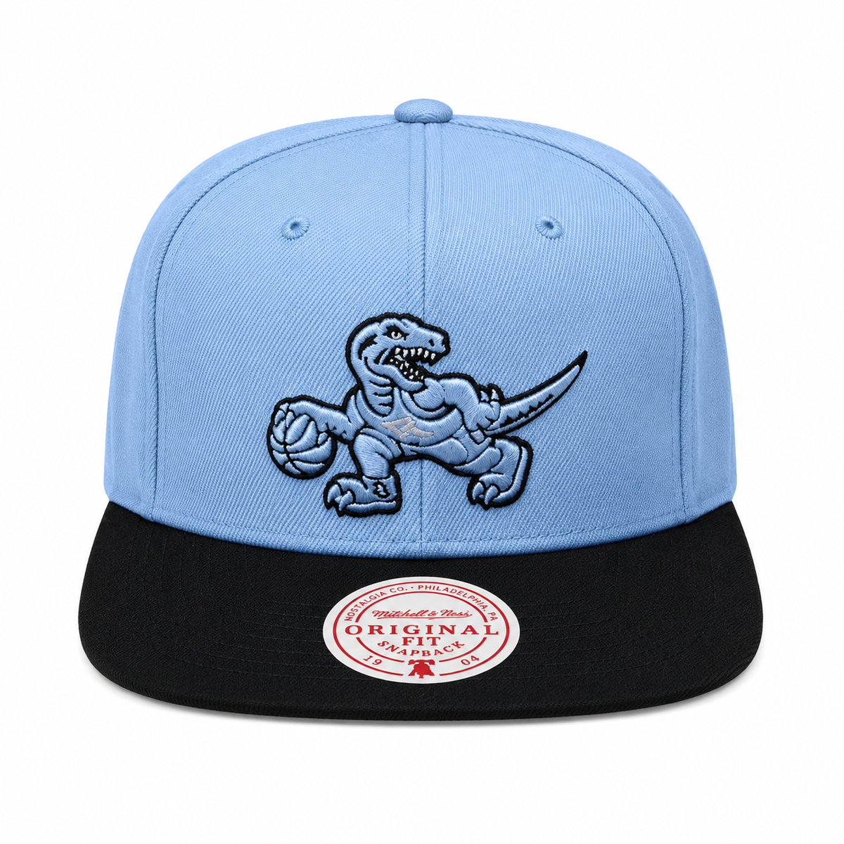 Toronto Raptors NBA University Away 2 Tone Mitchell & Ness Snapback Hat for Men product image 2, provided for visual