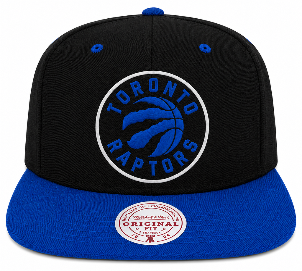 Toronto Raptors Royalty Michell & Ness Snapback Hat for Men product image 2, provided for visual reference and product