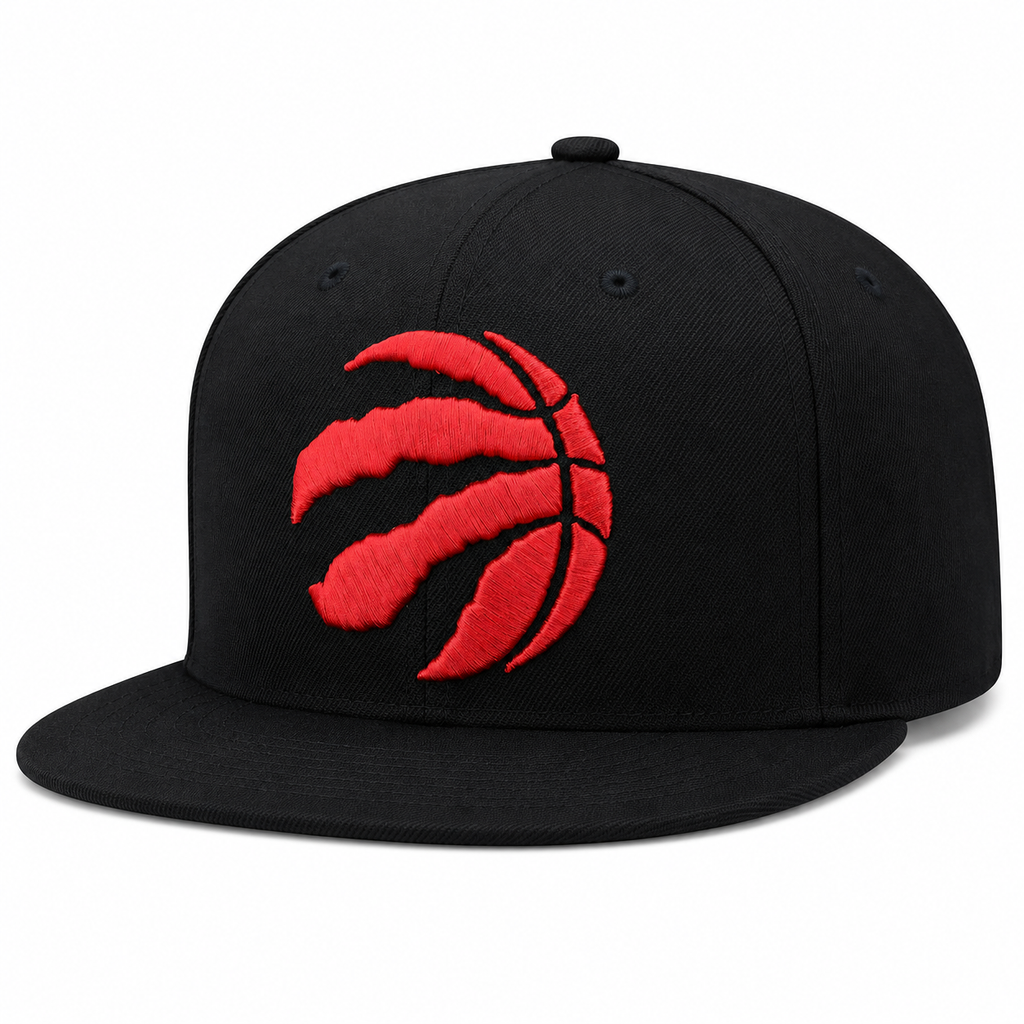 Toronto Raptors NBA Core Basic Black Mitchell & Ness Snapback Hat for Men product image 1, provided for visual reference and