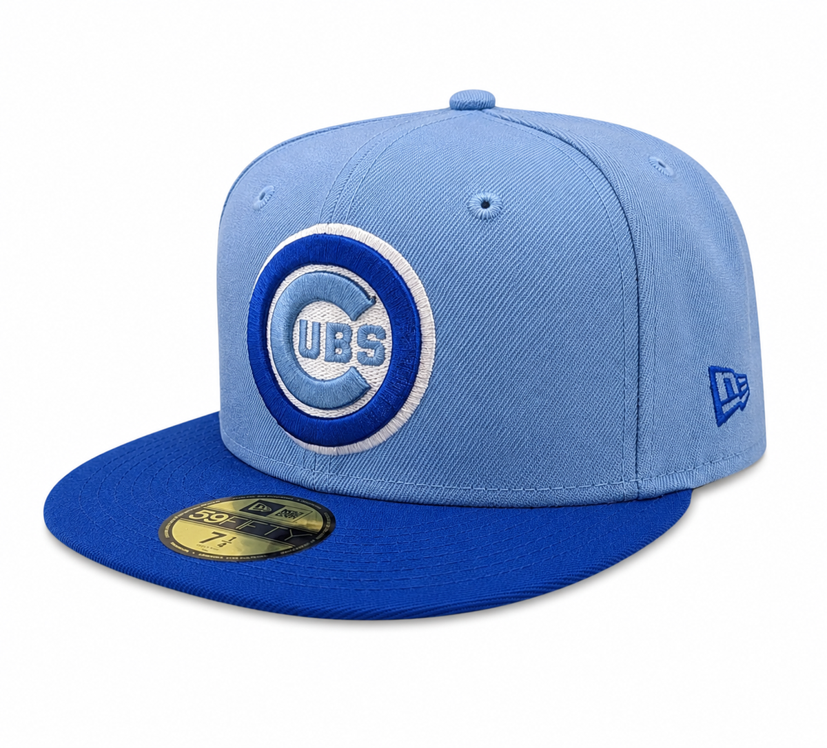 Chicago Cubs New Era 2 Tone Sky Blue/ Royal 1990 All Star Game 59FIFTY Fitted Hat product image 3, provided for visual
