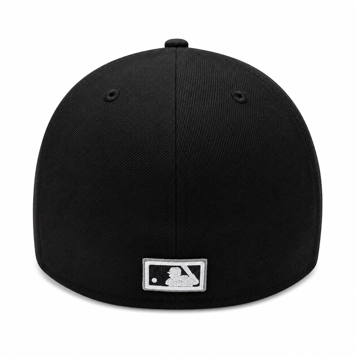 Chicago Cubs New Era Cooperstown Collection Black/Graphite 39THIRTY Flex Hat product image 4, provided for visual reference