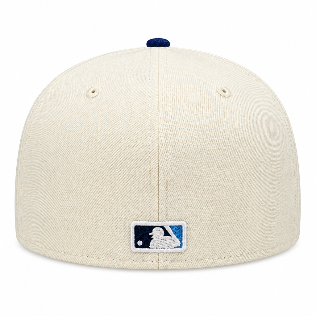 Chicago Cubs New Era Chrome and Navy 2 Tone Wrigleyville 59FIFTY City Connect Fitted Hat product image 4, provided for