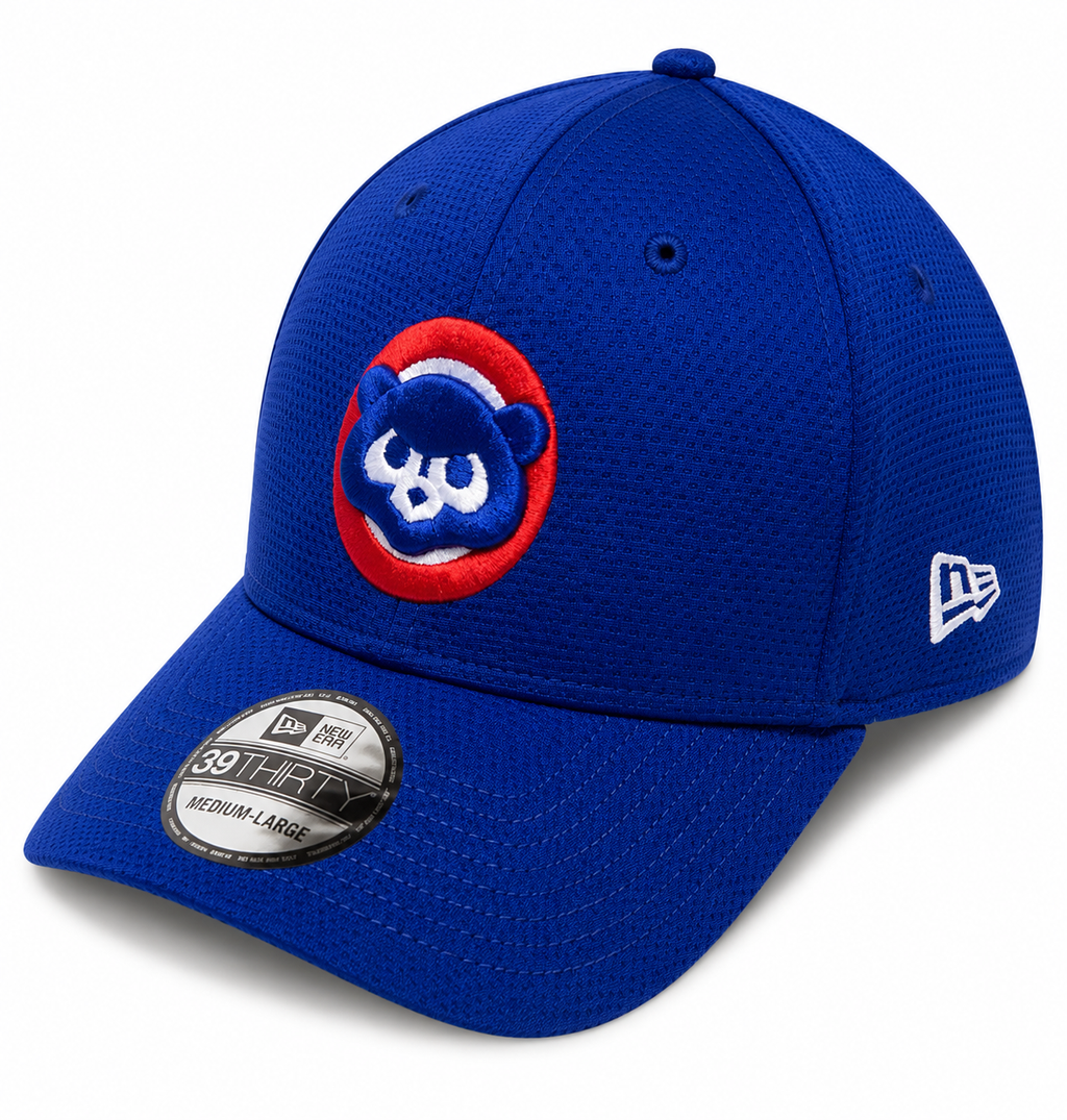 Chicago Cubs 1984 Logo Performance 39THIRTY Flex Fit Hat By New Era M/L product image 1, provided for visual reference and