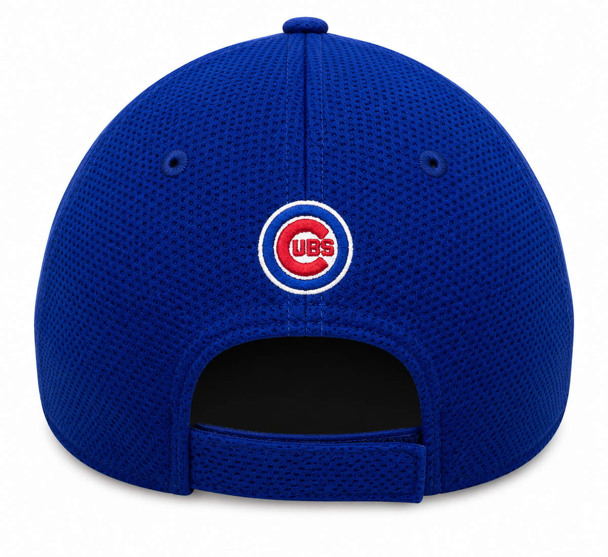 Chicago Cubs White Panel Performance 9FORTY Adjustable Hat By New Era product image 2, provided for visual reference and