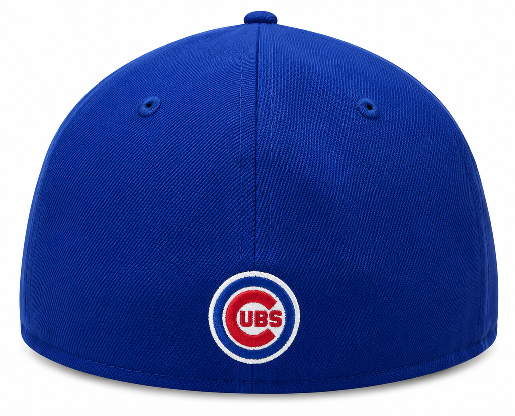 Chicago Cubs New Era Low Crown MLB "W" 59FIFTY Fitted Cap product image 2, provided for visual reference and product detail