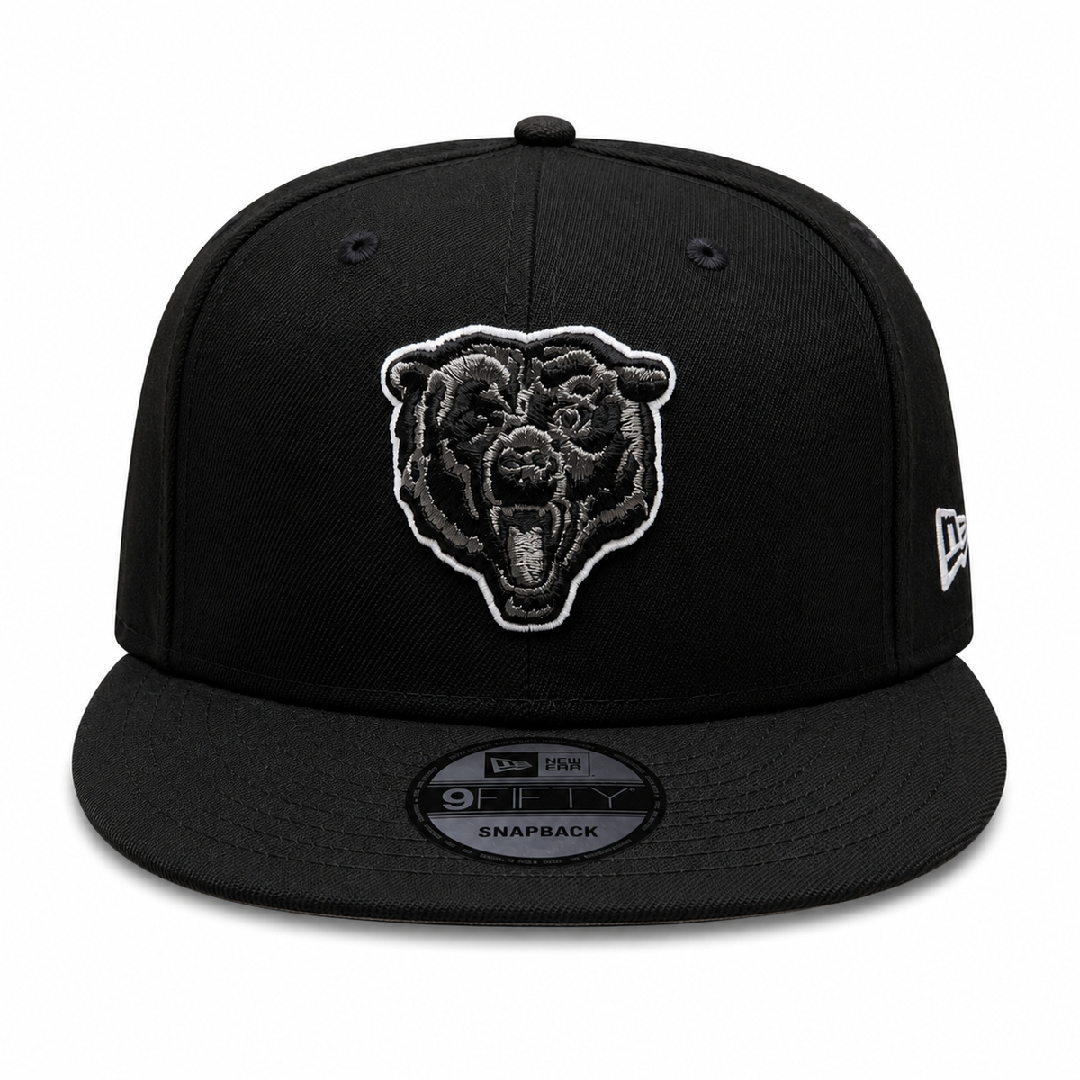 Chicago Bears New Era Super Bowl XX Champions Side Patch Black And Graphite 9FIFTY Snapback Hat product image 2, provided