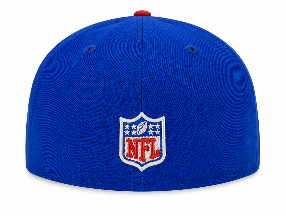 Chicago Bears Tourism Pack 2 Tone Blue/Red New Era 59FIFTY Fitted Hat product image 4, provided for visual reference and