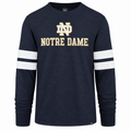 Notre Dame Fighting Irish Club Scramble Long Sleeve T-Shirt By ’47 Brand for Men product image 1, provided for visual