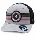 Alabama Crimson Tide Top of the World Gray/Black Trucker Adjustable Snapback Hat product image 1, provided for visual