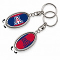 Arizona Wildcats Metal Spinner Keychain product image 1, provided for visual reference and product detail review