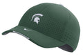 Nike Men Michigan State Spartans Green AeroBill Swoosh Adjustable Classic 99 Football Sideline Hat product image 1, provided