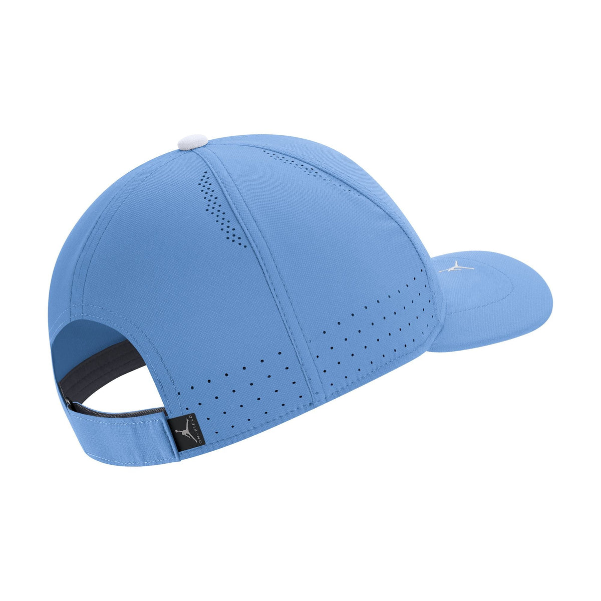 Nike Men North Carolina Tar Heels Blue AeroBill Swoosh Adjustable Classic 99 Football Sideline Hat product image 2, provided