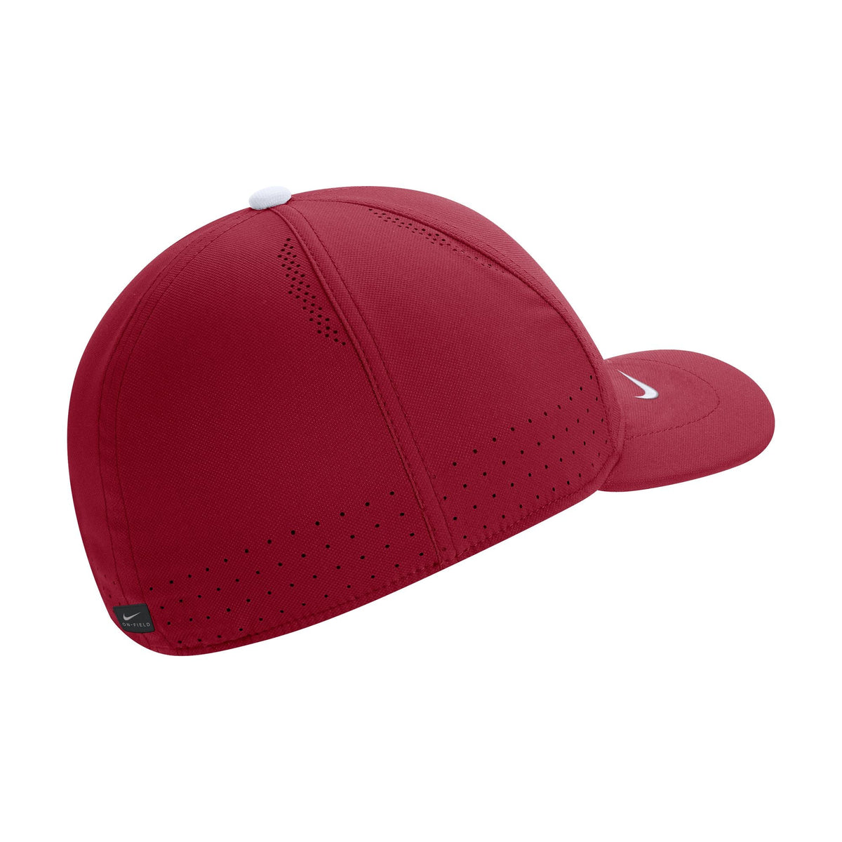 Nike Men Alabama Crimson Tide AeroBill Swoosh Flex Classic99 Football Sideline Crimson Hat product image 2, provided for