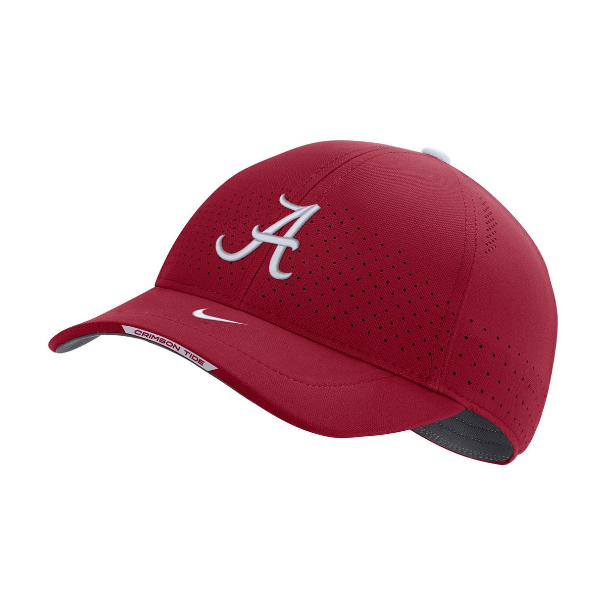 Nike Men Alabama Crimson Tide AeroBill Swoosh Flex Classic99 Football Sideline Crimson Hat product image 1, provided for