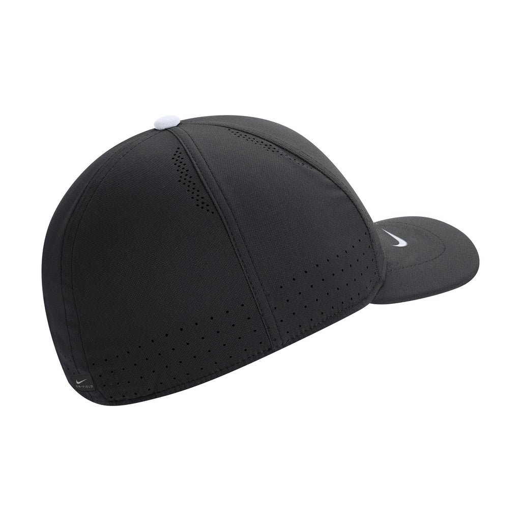 Kentucky Wildcats Black Authentic Team Issue Aerobill Flex Hat for Men product image 2, provided for visual reference and