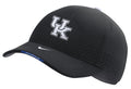 Kentucky Wildcats Black Authentic Team Issue Aerobill Flex Hat for Men product image 1, provided for visual reference and