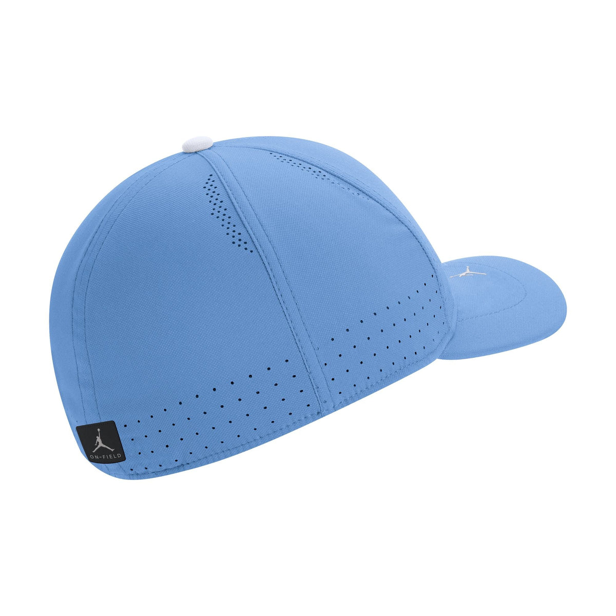 Jordan Men North Carolina Tar Heels Carolina Blue Authentic Team Issue Aerobill Flex Hat product image 2, provided for