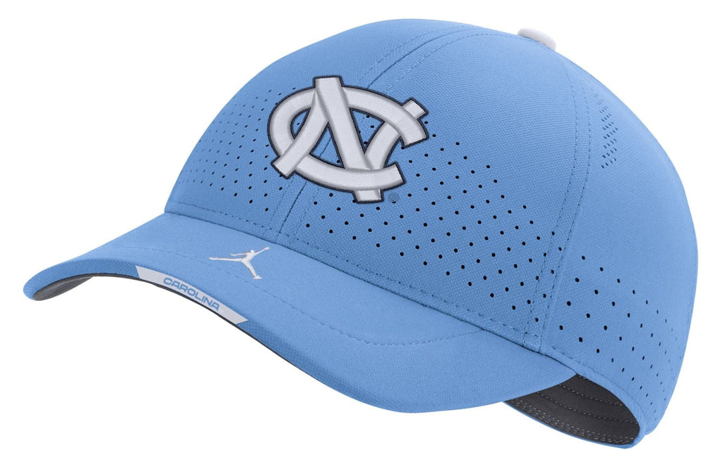 Jordan Men North Carolina Tar Heels Carolina Blue Authentic Team Issue Aerobill Flex Hat product image 1, provided for