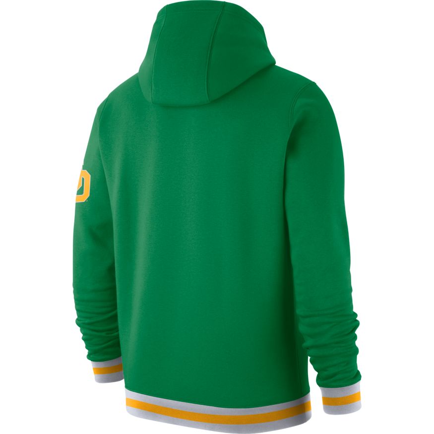 Nike Green Oregon Ducks Retro Fleece Pullover Hoodie for Men product image 2, provided for visual reference and product