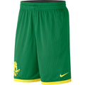 Mens Oregon Ducks Nike Apple Green Mesh Shorts product image 1, provided for visual reference and product detail review