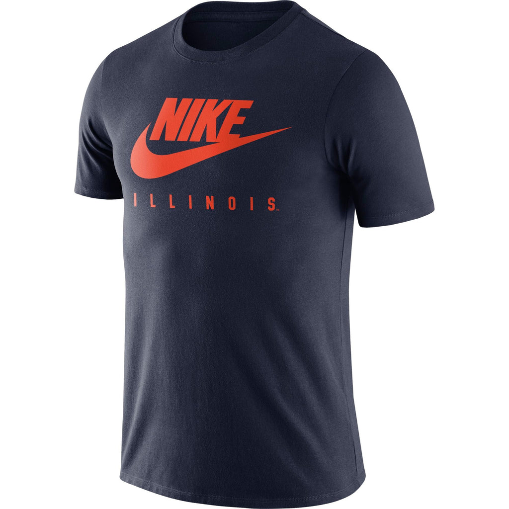 Illinois Fighting Illini Navy Nike College Future T-Shirt for Men product image 1, provided for visual reference and product
