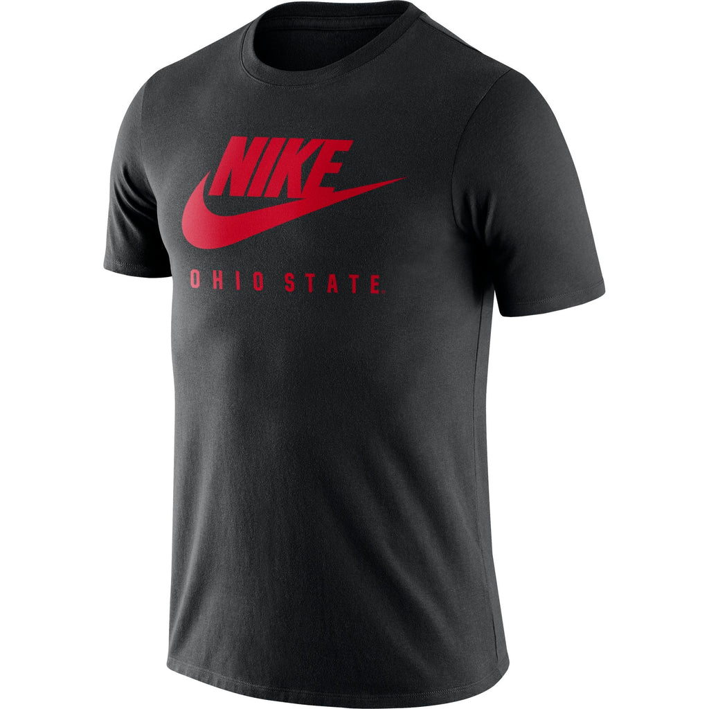 Ohio State Black Nike College Future T-Shirt for Men product image 1, provided for visual reference and product detail review
