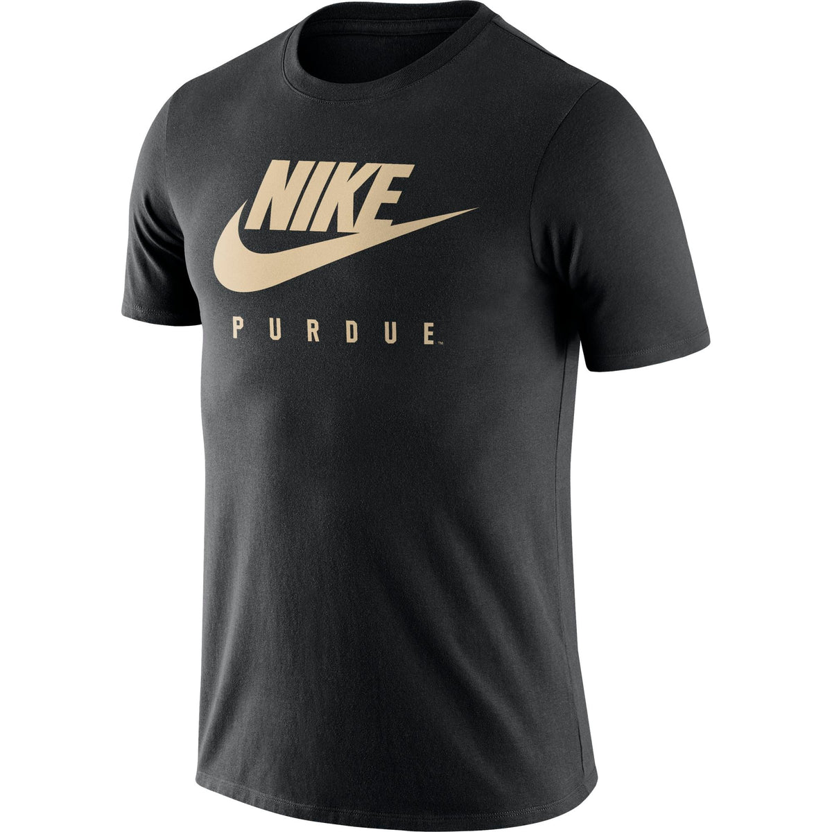 Purdue Boilermakers Black Nike College Future T-Shirt for Men product image 1, provided for visual reference and product