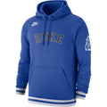 Duke Blue Devils Royal Retro Fleece Hoodie for Men product image 1, provided for visual reference and product detail review