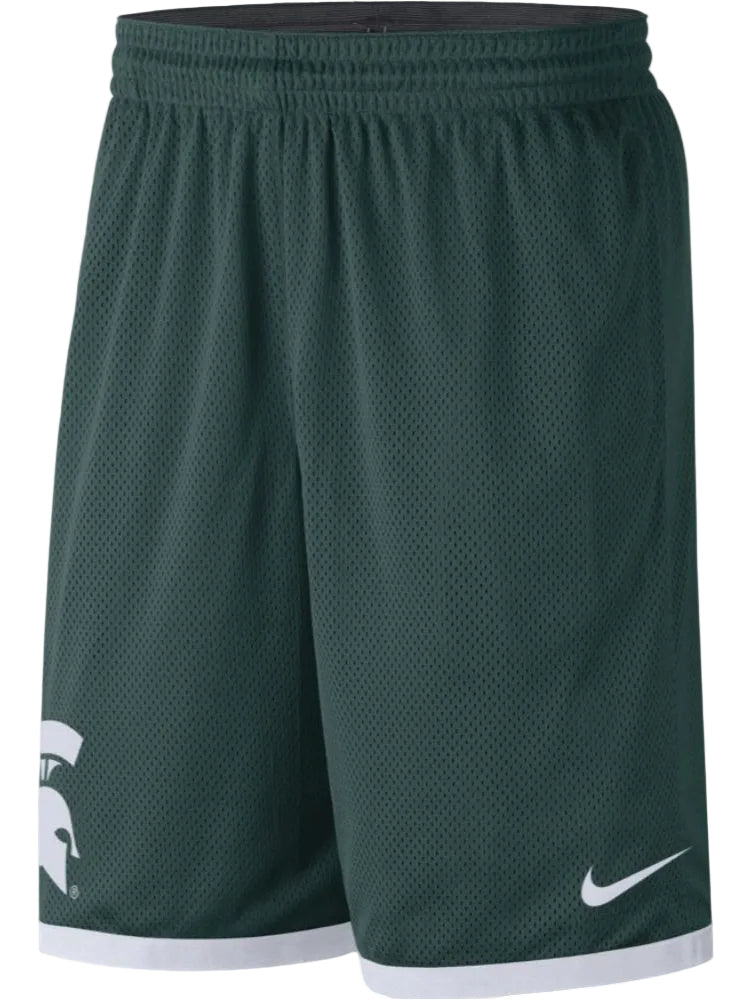 Nike NCAA Michigan State Spartans Basketball Shorts for Men product image 1, provided for visual reference and product
