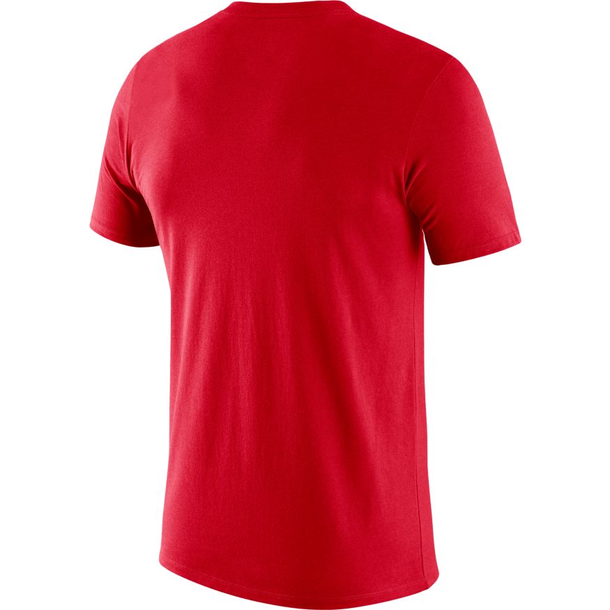 Ohio State Buckeyes Nike Retro T-Shirt- Scarlet for Men product image 2, provided for visual reference and product detail
