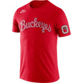 Ohio State Buckeyes Nike Retro T-Shirt- Scarlet for Men product image 1, provided for visual reference and product detail