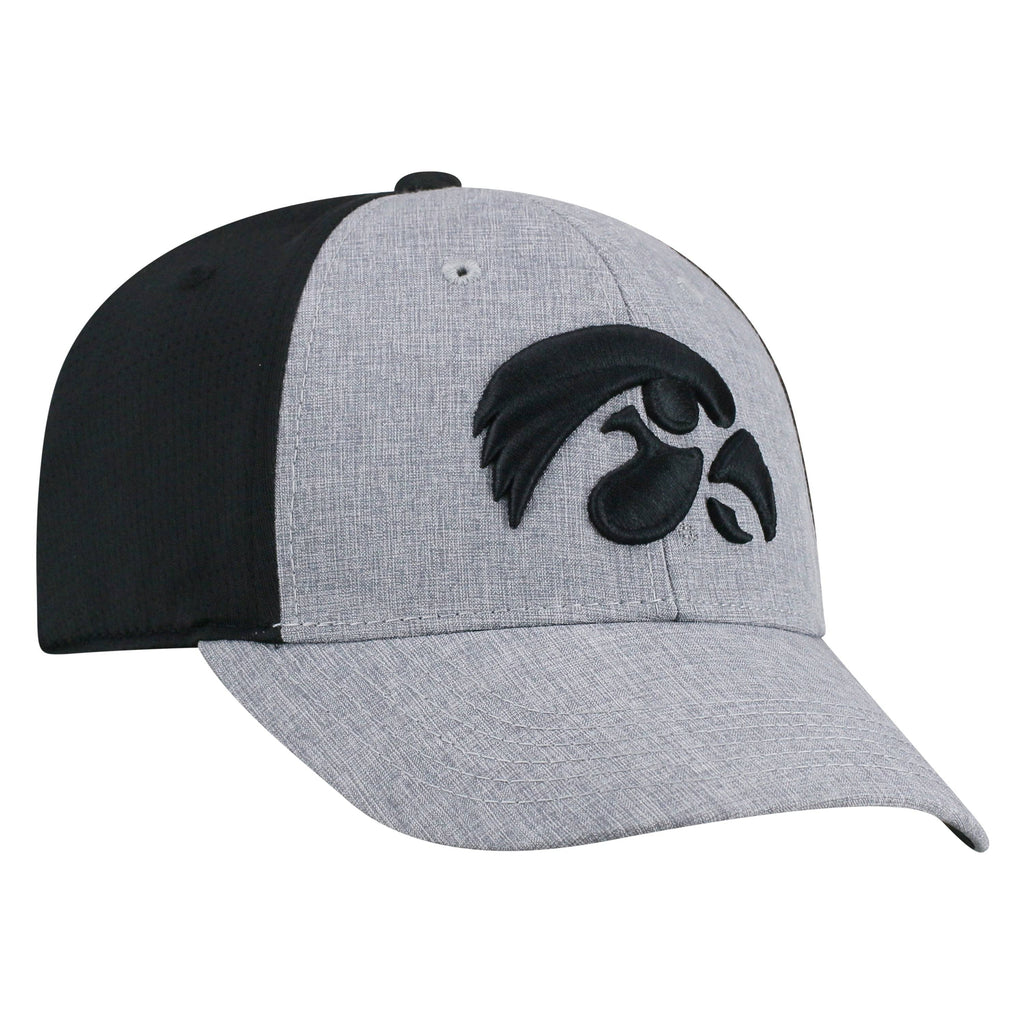 Mens Iowa Hawkeyes Fabooia One Fit Flex Fit Hat By Top Of The World product image 3, provided for visual reference and