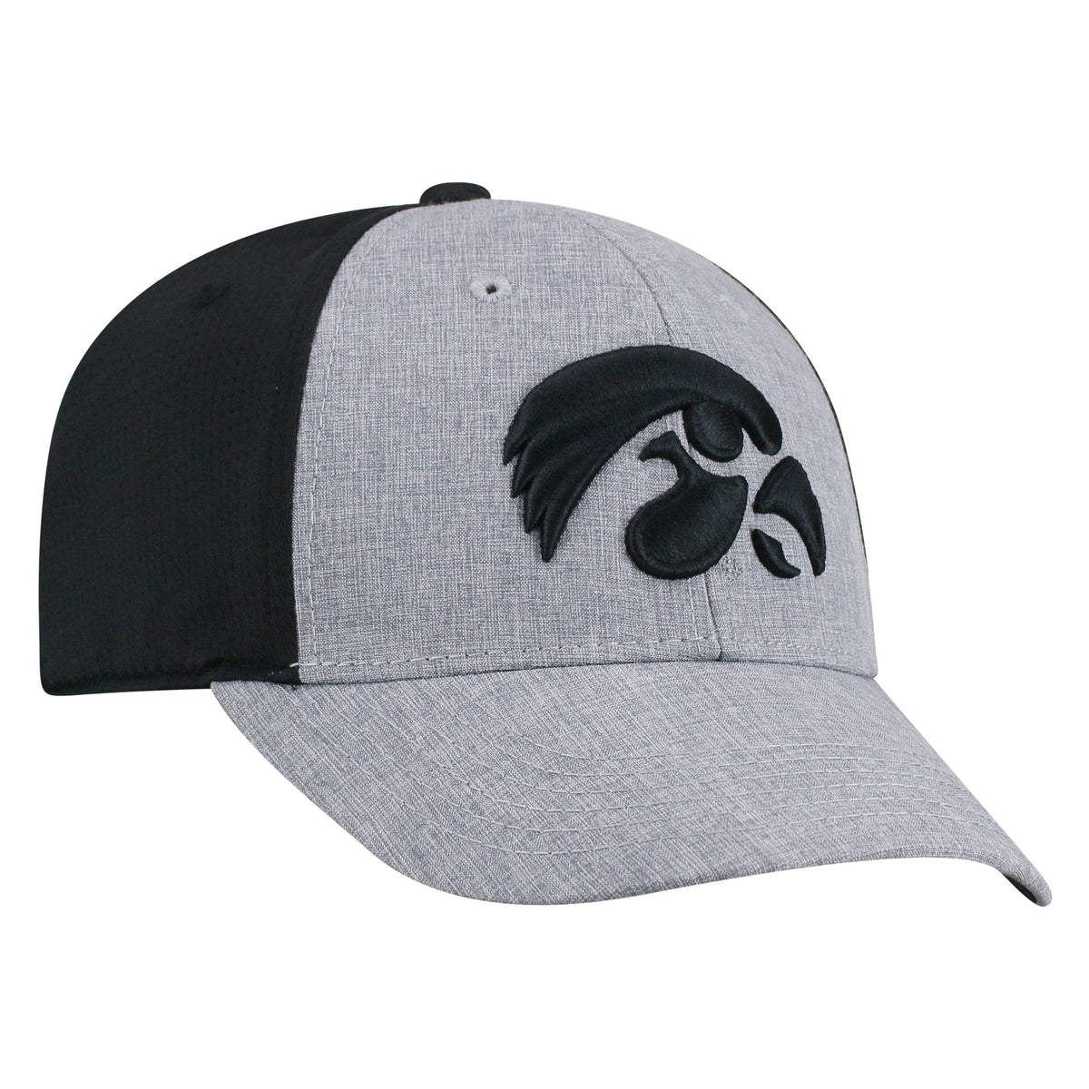 Mens Iowa Hawkeyes Fabooia One Fit Flex Fit Hat By Top Of The World product image 3, provided for visual reference and