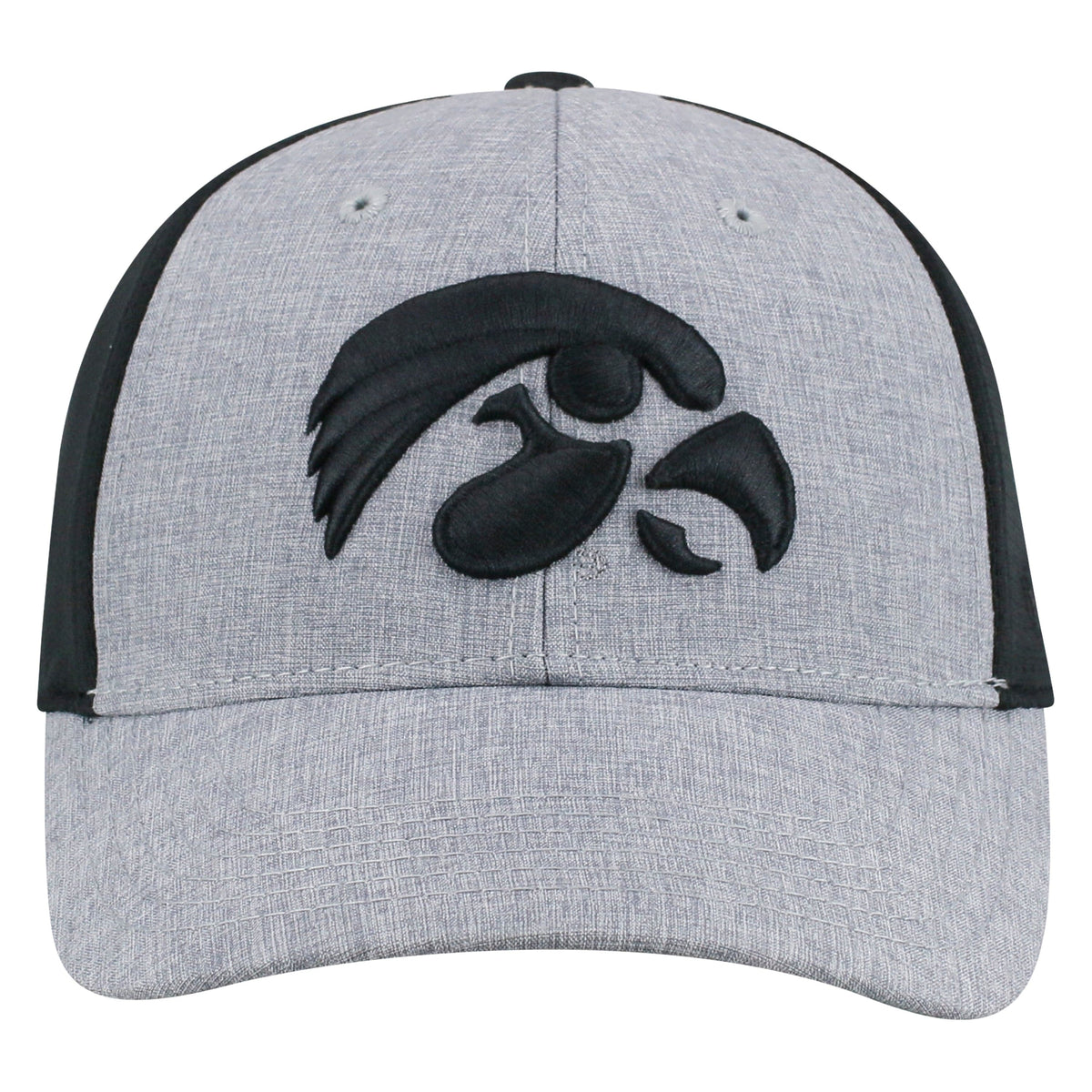 Mens Iowa Hawkeyes Fabooia One Fit Flex Fit Hat By Top Of The World product image 2, provided for visual reference and