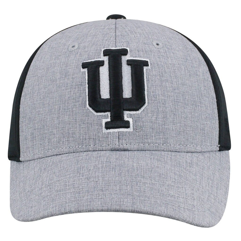 Mens Indiana Hoosiers Fabooia One Fit Flex Fit Hat By Top Of The World product image 2, provided for visual reference and