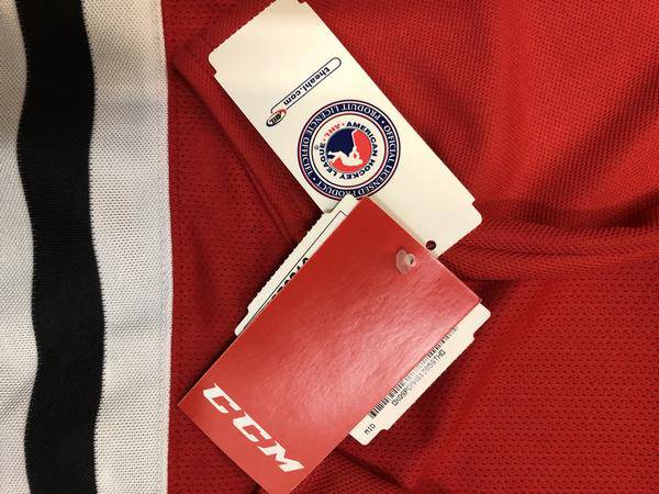 Mens Rockford IceHogs Premier Home Jersey product image 6, provided for visual reference and product detail review