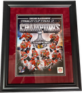 Chicago Blackhawks 2015 Stanley Cup Team Collage 18" x 21" Framed Photo product image 1, provided for visual reference and
