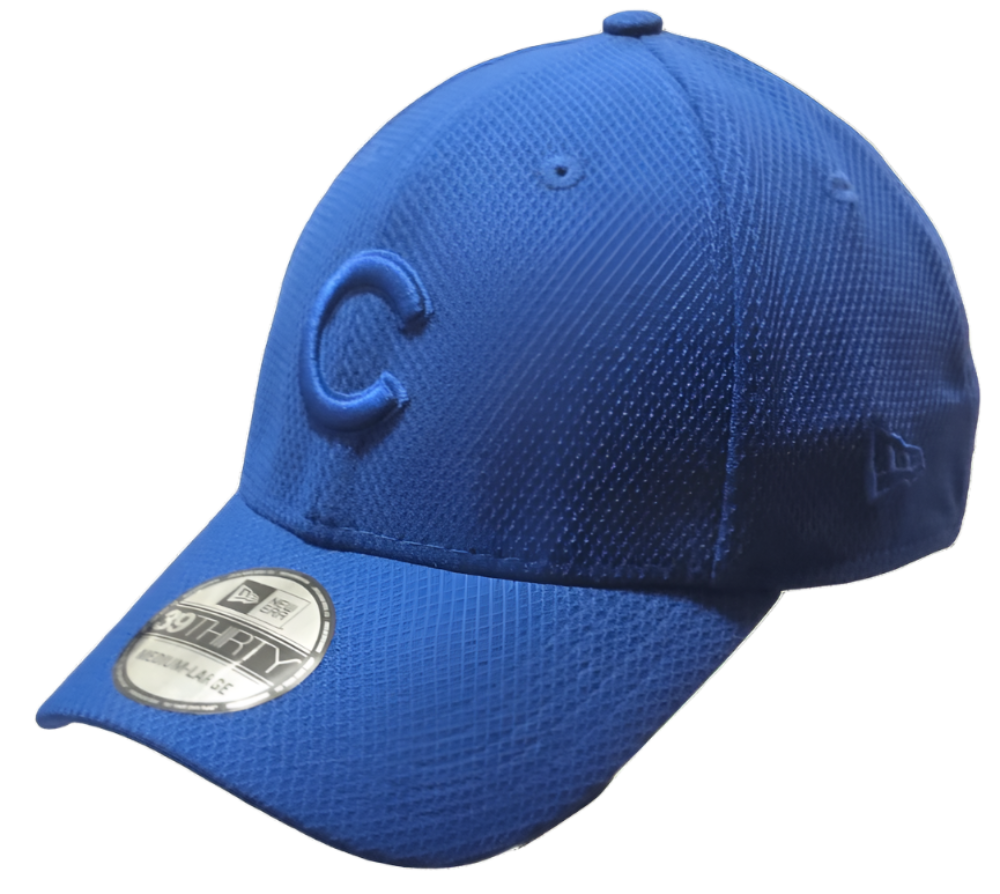 Chicago Cubs Blue Tone Tech 39THIRTY Flex Fit Hat By New Era for Men product image 1, provided for visual reference and