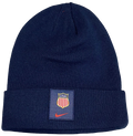 Men’s USA Hockey Navy Cuffed Knit By Nike product image 1, provided for visual reference and product detail review