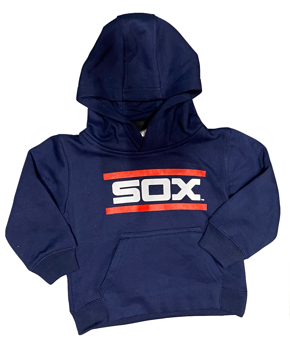Toddler Chicago White Sox Retro Logo Fleece Hoodie product image 1, provided for visual reference and product detail review